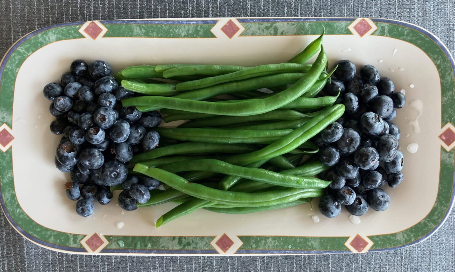 Blueberries & Green Beans A “Dirty Duo”? C’mon! Cut to the Chase